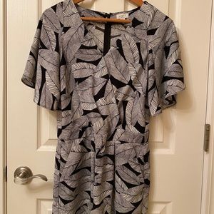 Loft by Ann Taylor Petites Romper Wrap Sz 4P